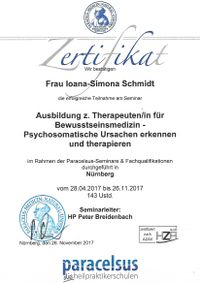 Therapeuten f&uuml;r Bewusstseinsmedizin-Psychosomatische Ursachen erkennen und therapieren